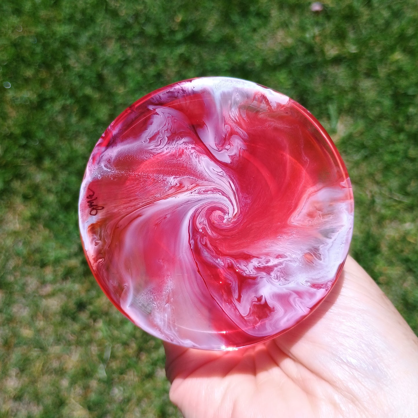 Custom Resin Wine Glasses - Handcrafted Stemmed Wine Glass Set | 6 Stunning Colors Available