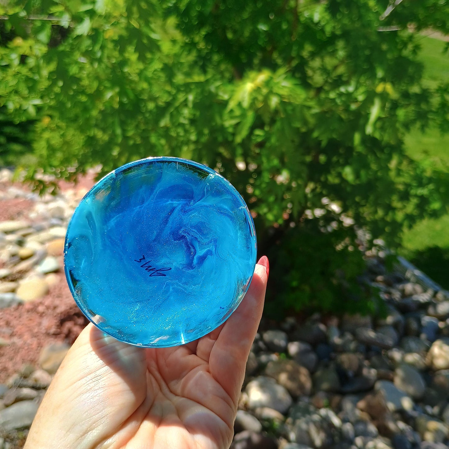 Custom Resin Wine Glasses - Handcrafted Stemmed Wine Glass Set | 6 Stunning Colors Available