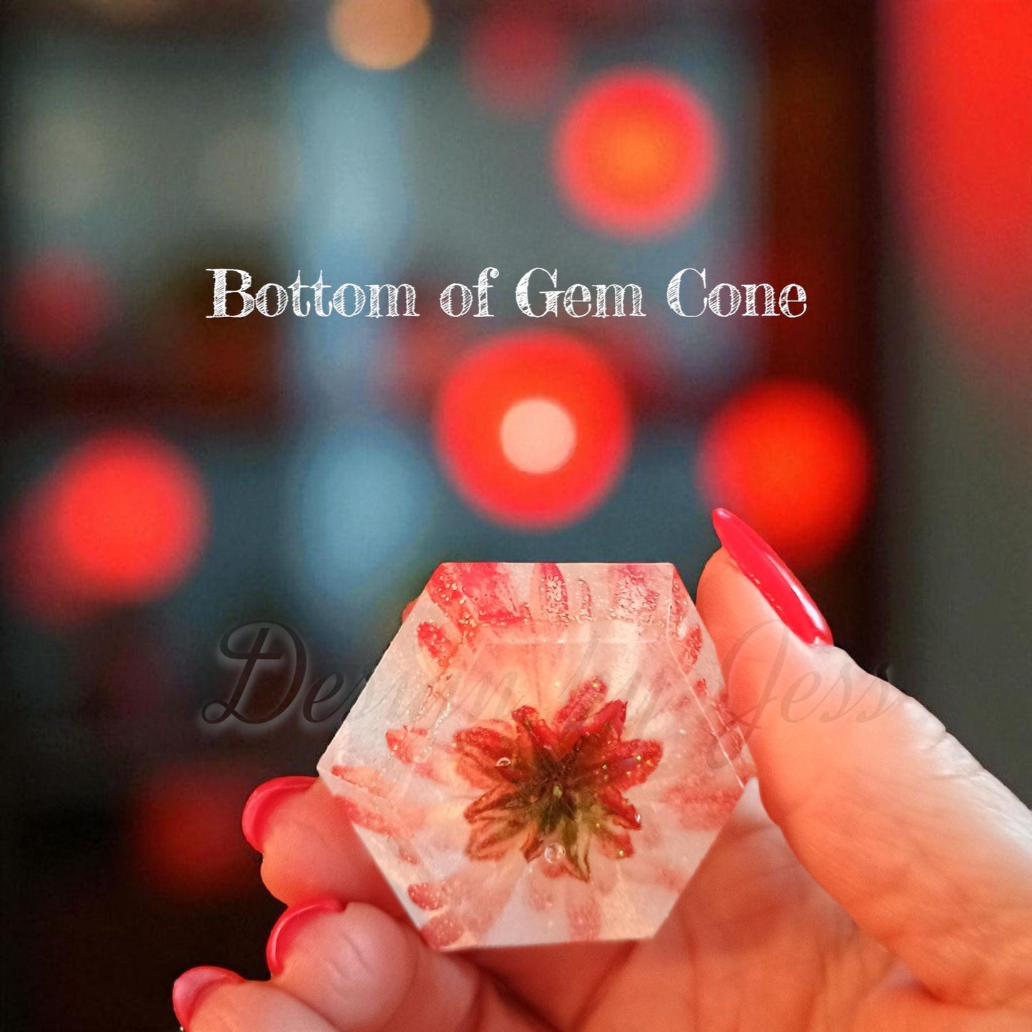 Ring Holder | Handmade Dried Flower Resin Jewelry Organizer | Gift for Her | Style By Jess