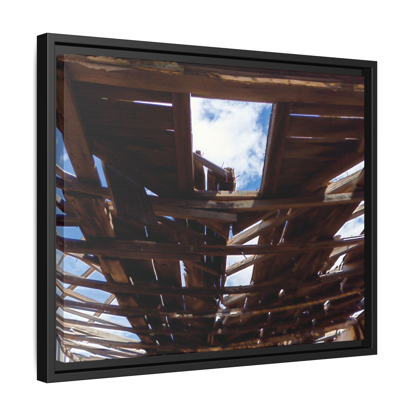 Framed Canvas Wall Art Rustic Abandoned Barn Photography Moab Utah Farmhouse Decor Boho Home Office
