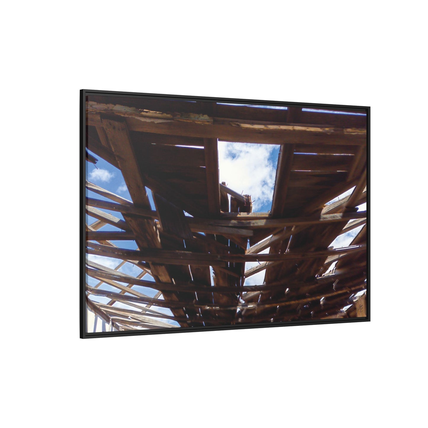 Framed Canvas Wall Art Rustic Abandoned Barn Photography Moab Utah Farmhouse Decor Boho Home Office