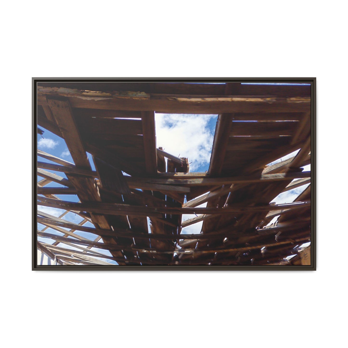 Framed Canvas Wall Art Rustic Abandoned Barn Photography Moab Utah Farmhouse Decor Boho Home Office