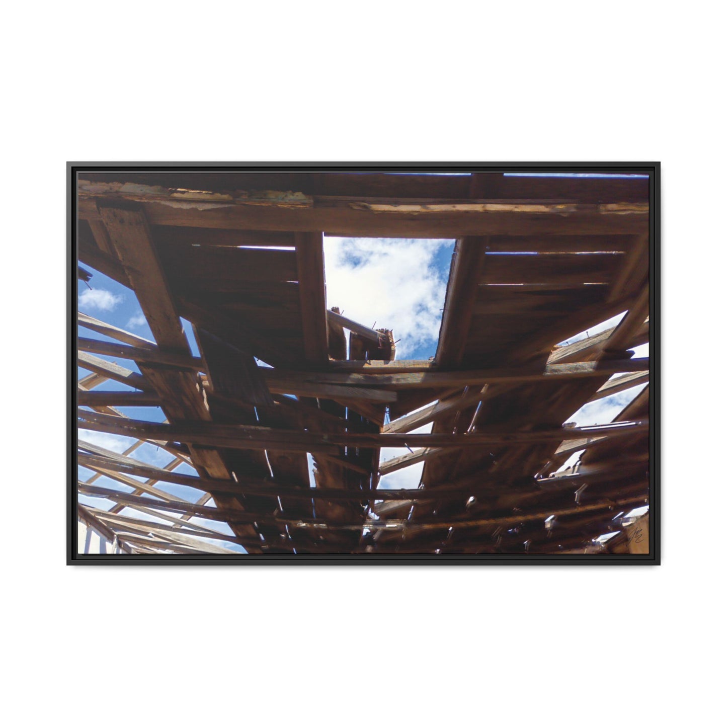 Framed Canvas Wall Art Rustic Abandoned Barn Photography Moab Utah Farmhouse Decor Boho Home Office