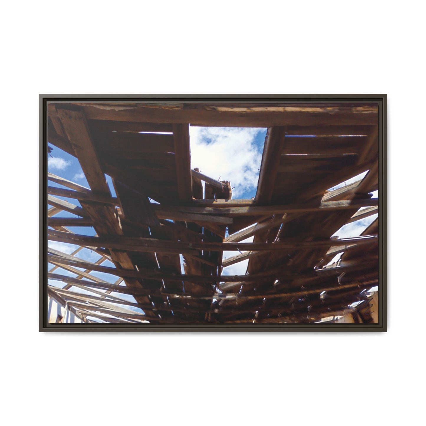 Framed Canvas Wall Art Rustic Abandoned Barn Photography Moab Utah Farmhouse Decor Boho Home Office