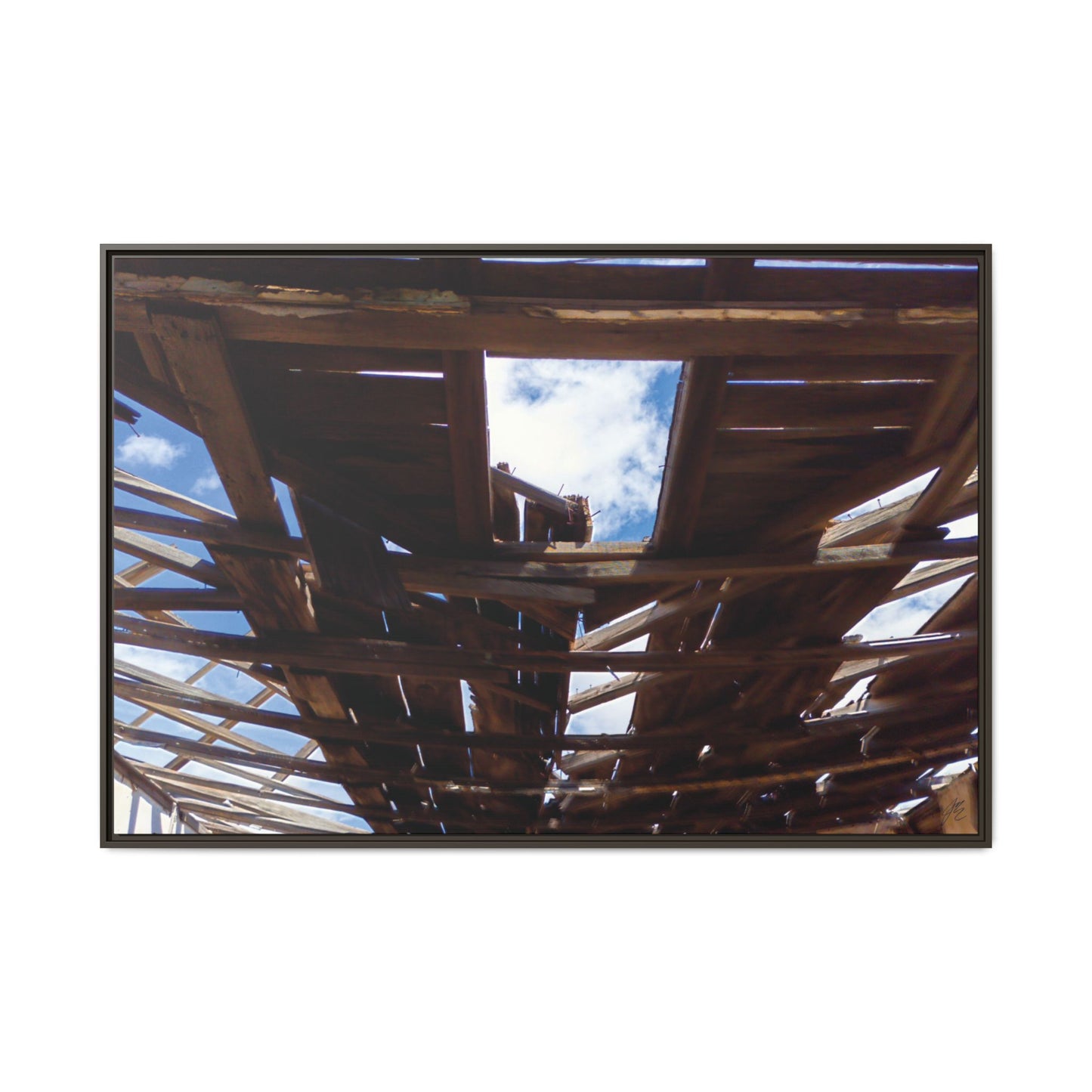 Framed Canvas Wall Art Rustic Abandoned Barn Photography Moab Utah Farmhouse Decor Boho Home Office