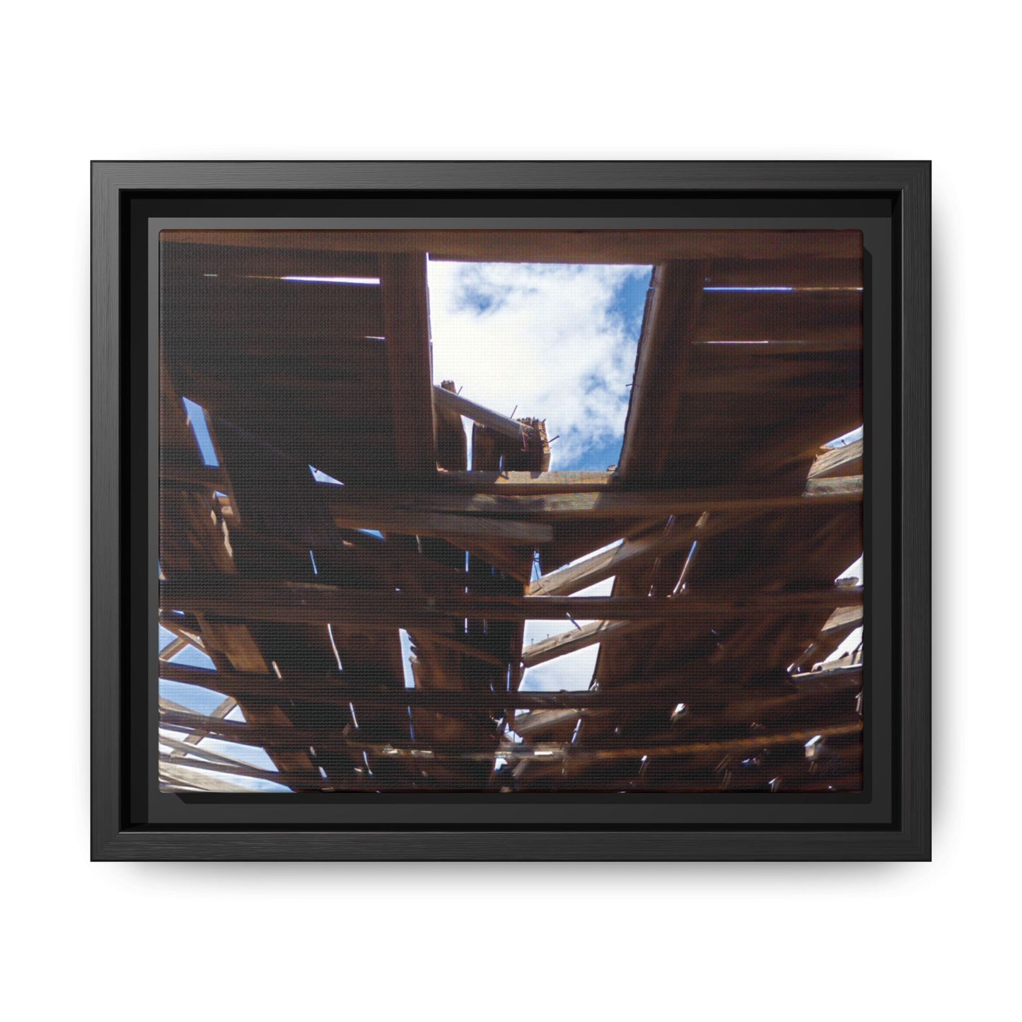 Framed Canvas Wall Art Rustic Abandoned Barn Photography Moab Utah Farmhouse Decor Boho Home Office