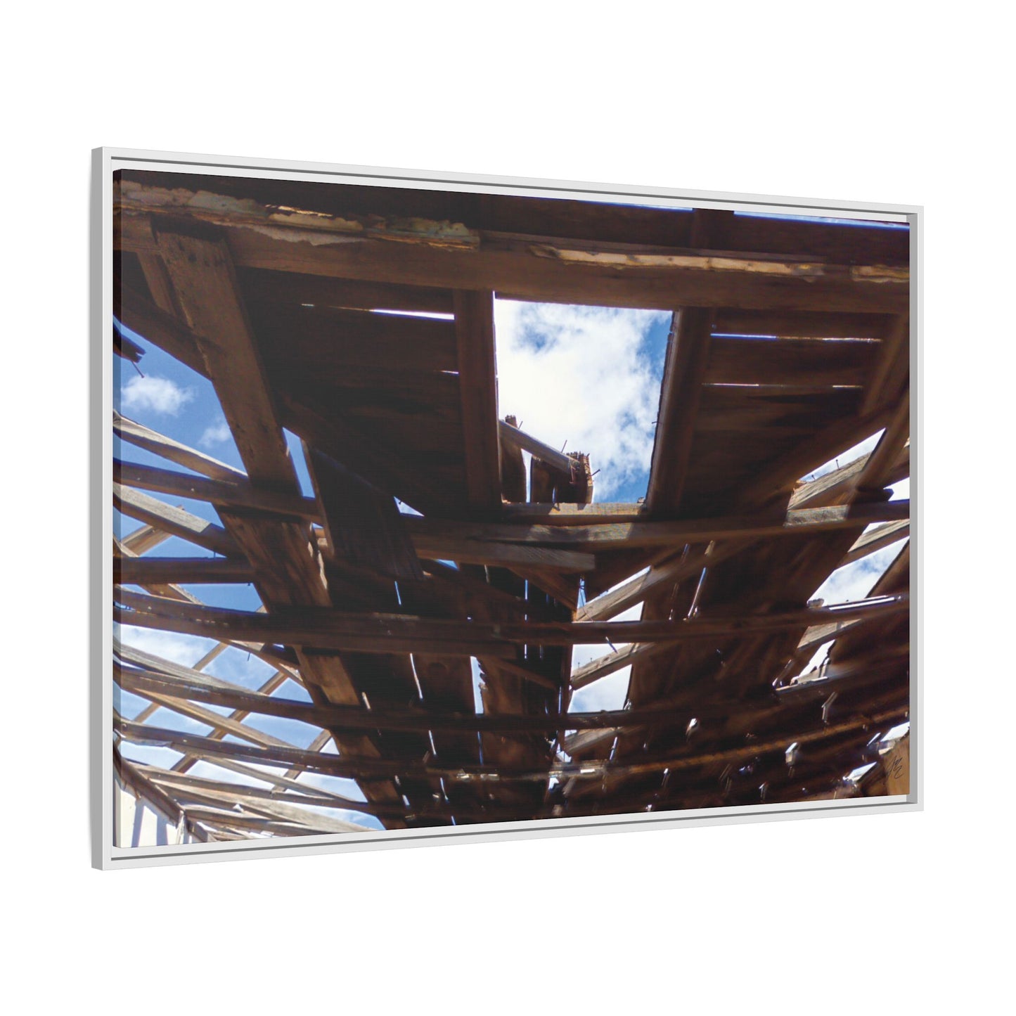 Framed Canvas Wall Art Rustic Abandoned Barn Photography Moab Utah Farmhouse Decor Boho Home Office