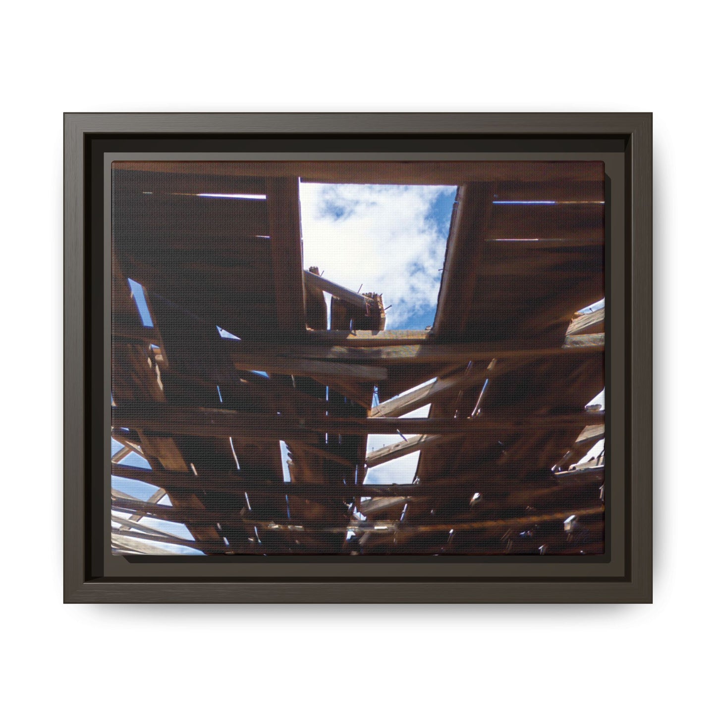 Framed Canvas Wall Art Rustic Abandoned Barn Photography Moab Utah Farmhouse Decor Boho Home Office