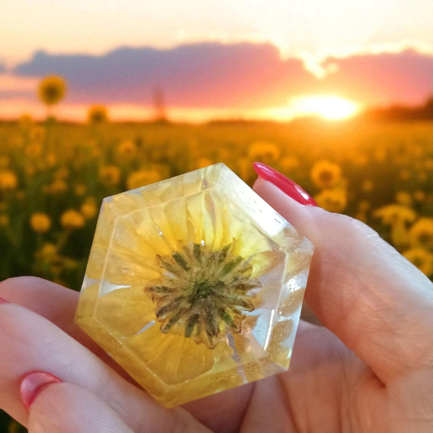 Ring Holder | Handmade Dried Flower Resin Jewelry Organizer | Gift for Her | Style By Jess