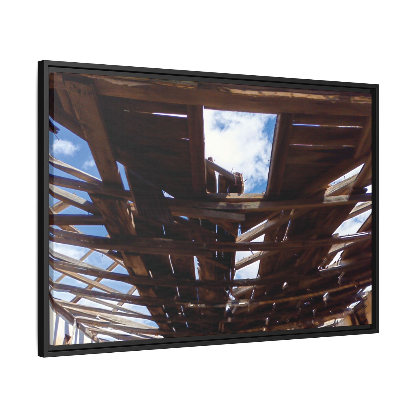 Framed Canvas Wall Art Rustic Abandoned Barn Photography Moab Utah Farmhouse Decor Boho Home Office
