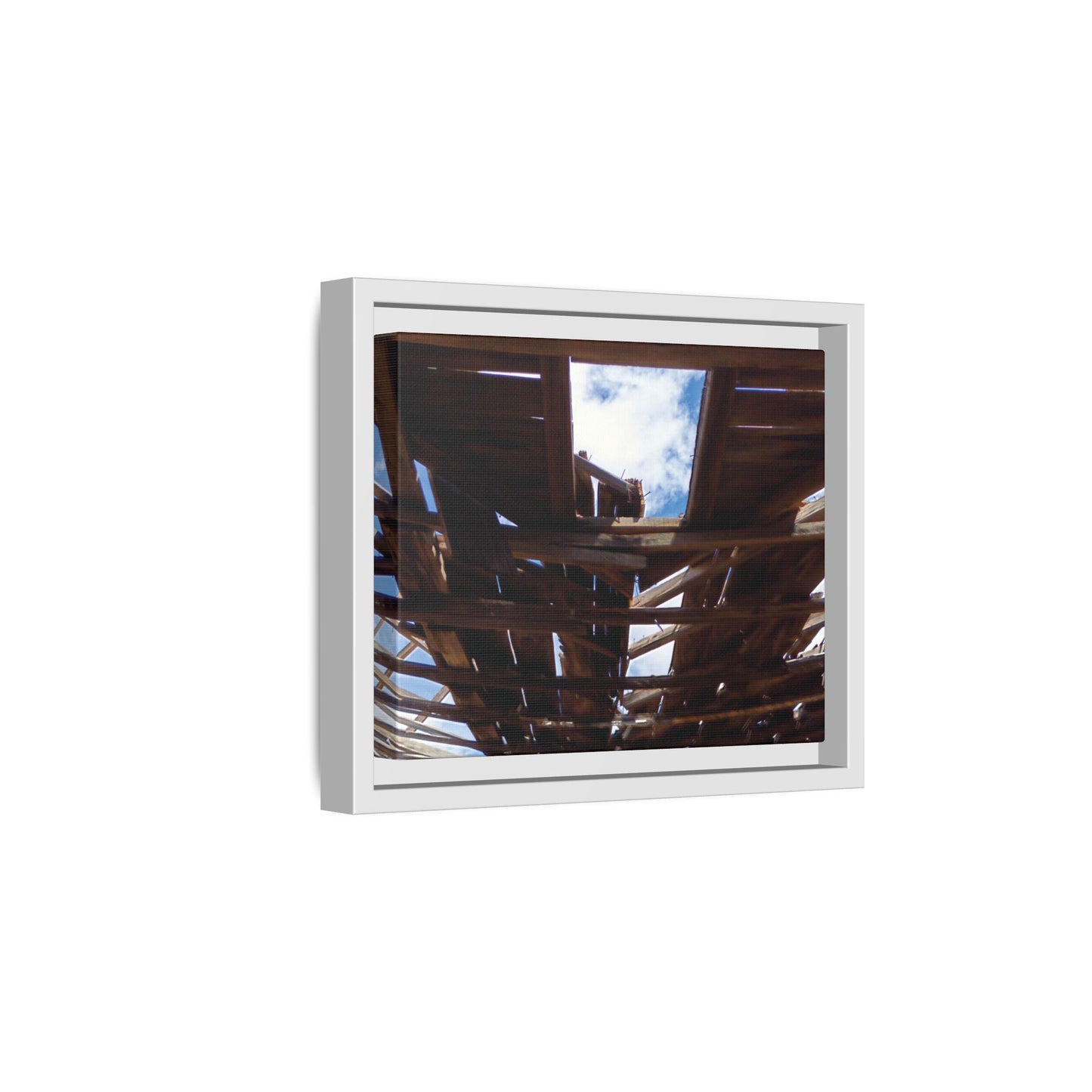 Framed Canvas Wall Art Rustic Abandoned Barn Photography Moab Utah Farmhouse Decor Boho Home Office