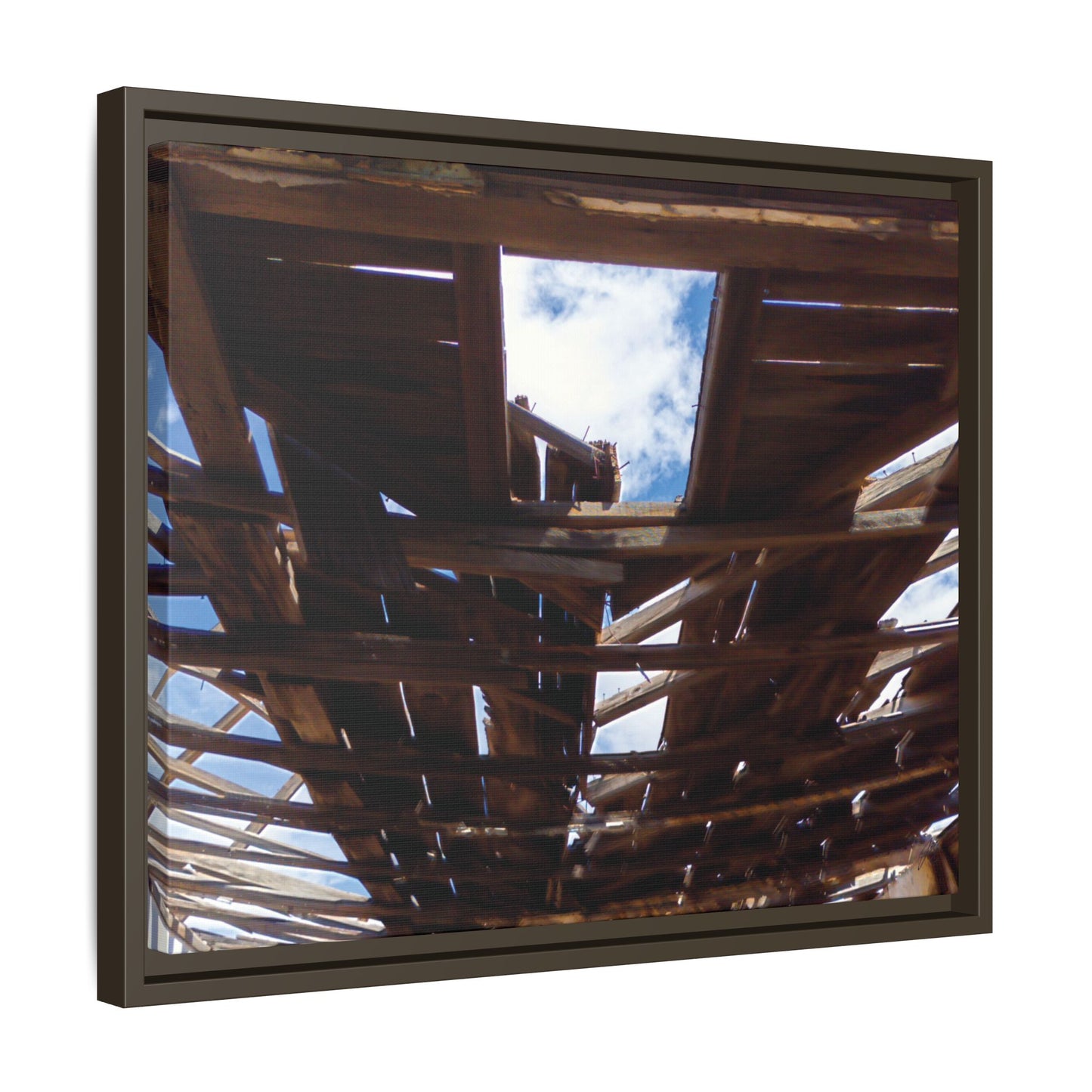 Framed Canvas Wall Art Rustic Abandoned Barn Photography Moab Utah Farmhouse Decor Boho Home Office