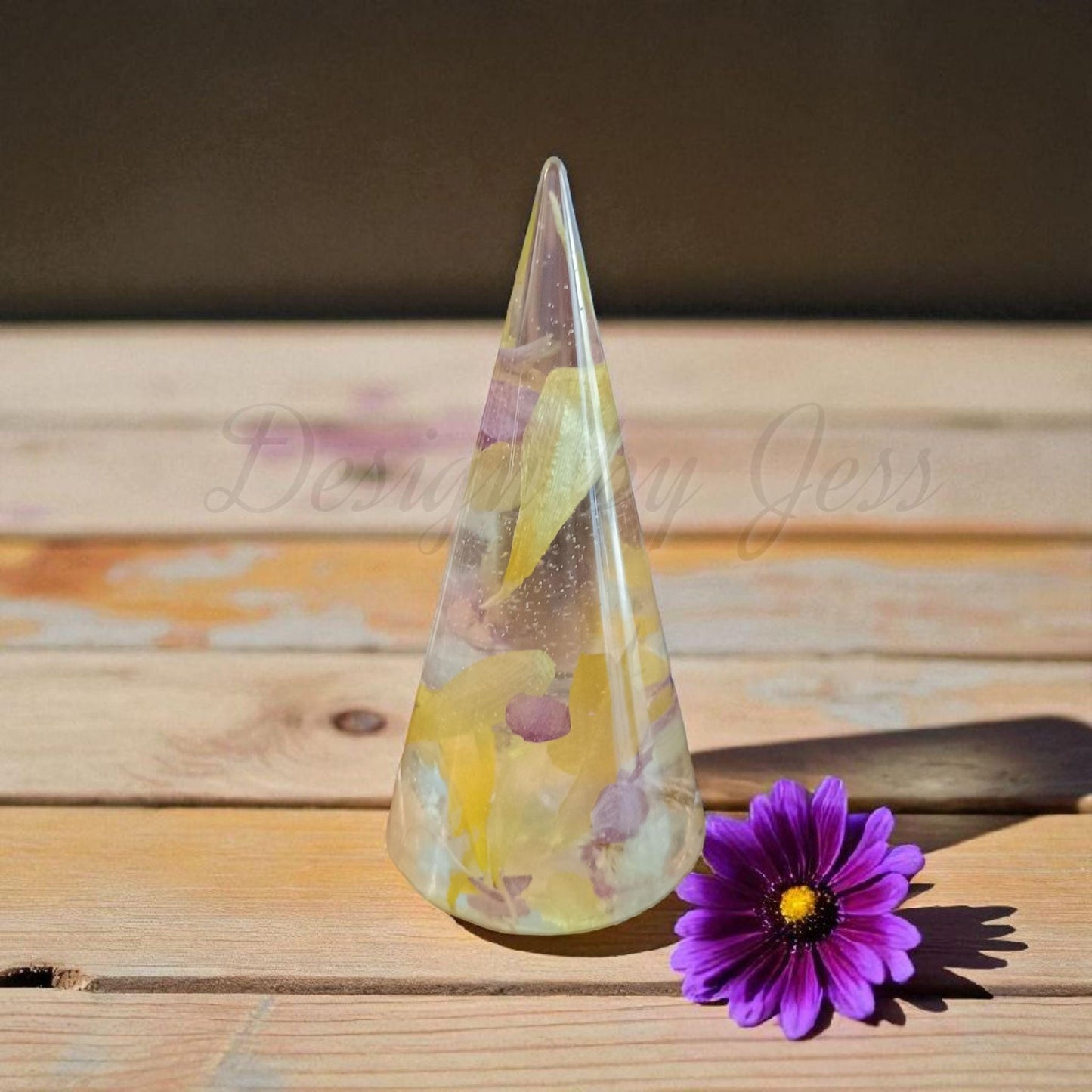 Ring Holder | Handmade Dried Flower Resin Jewelry Organizer | Gift for Her | Style By Jess