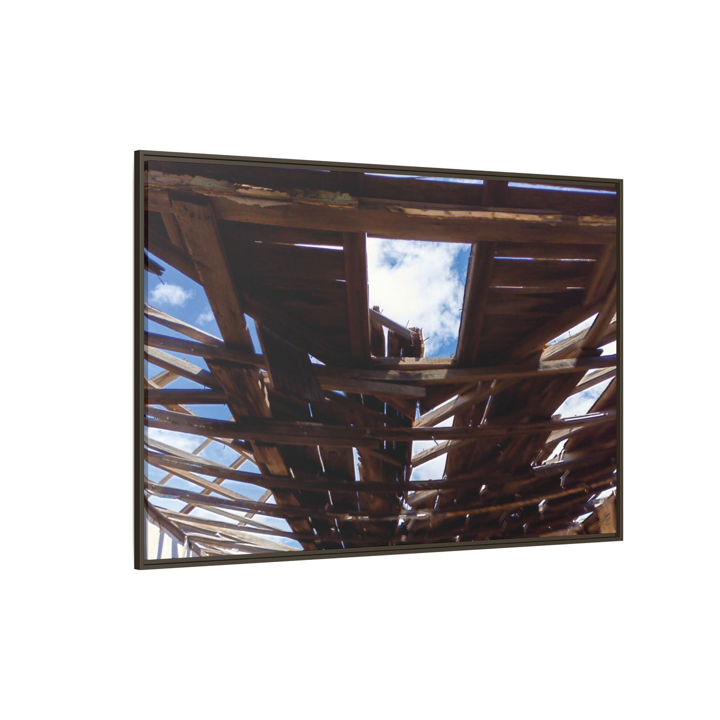 Framed Canvas Wall Art Rustic Abandoned Barn Photography Moab Utah Farmhouse Decor Boho Home Office