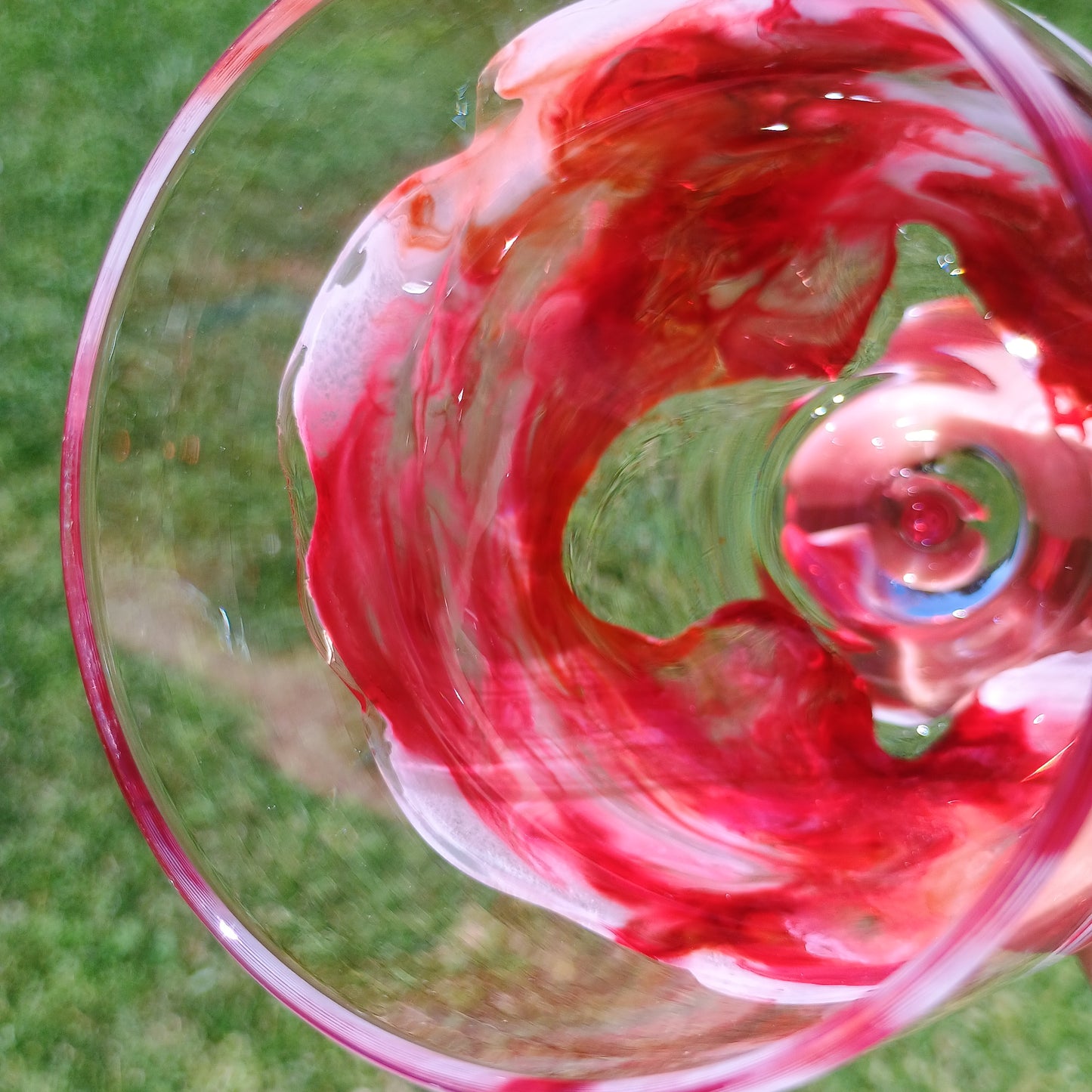 Custom Resin Wine Glasses - Handcrafted Stemmed Wine Glass Set | 6 Stunning Colors Available