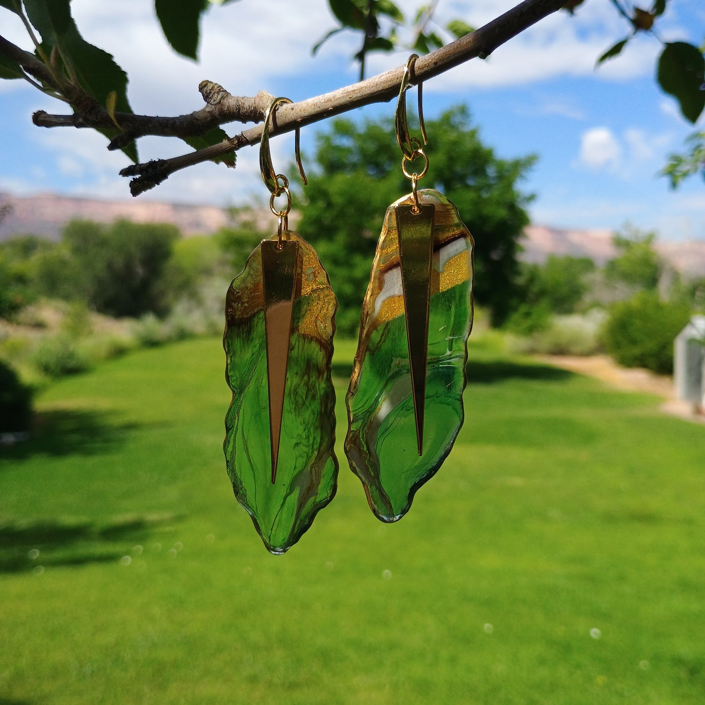 Statement Earrings Handmade Jewelry Abstract Art Jewelry Style By Jess