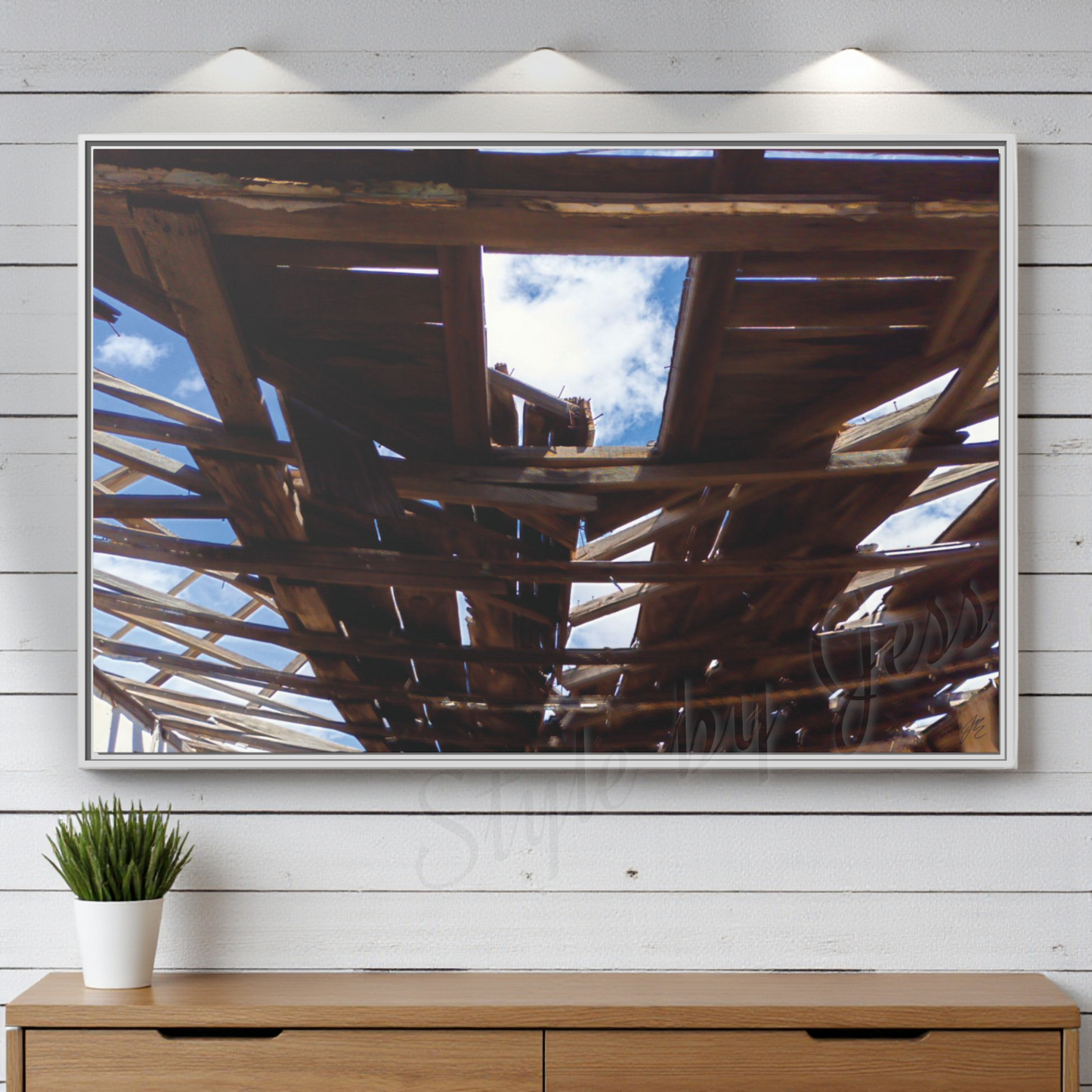 Framed Canvas Wall Art Rustic Abandoned Barn Photography Moab Utah Farmhouse Decor Boho Home Office