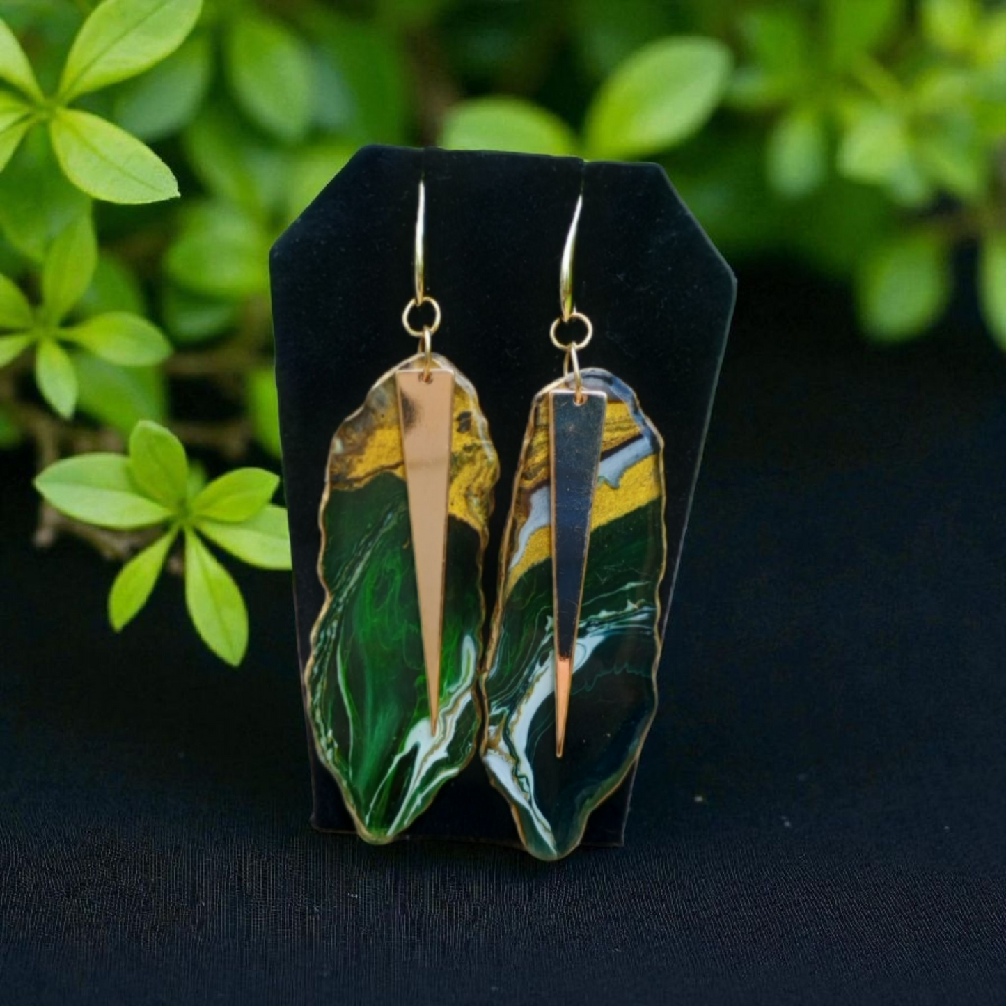 Statement Earrings Handmade Jewelry Abstract Art Jewelry Style By Jess