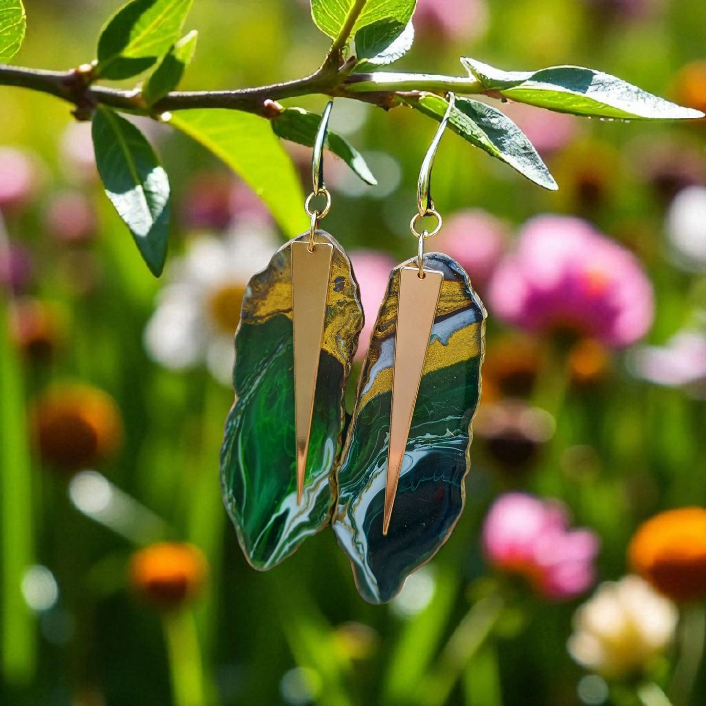 Statement Earrings Handmade Jewelry Abstract Art Jewelry Style By Jess
